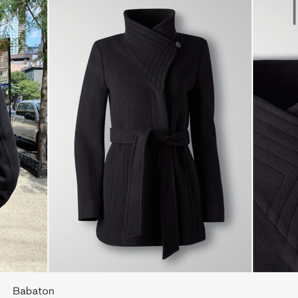Aritzia Babaton Wool Coat